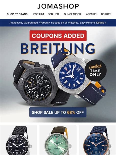 breitling coupons